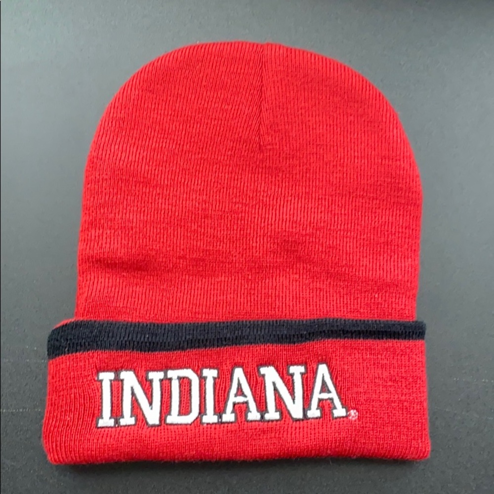IU INDIANA UNIVERSITY HOOSIERS Beanie Hat!
